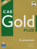 Okładka książki CAE Gold Plus Coursebook z płytą CD
