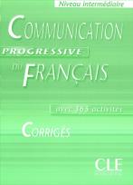 Okładka książki Communication progressive du Francais intermediaire Klucz