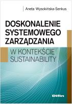 Okładka książki Doskonalenie systemowego zarządzania... DIFIN