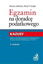 Okładka książki Egzamin na doradcę podatkowego Kazusy