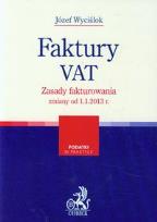 Okładka książki Faktury VAT Zasady fakturowania zmiany od 1.1.2013 r.
