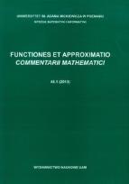 Opakowanie Functiones et approximatio 48.1/2013
