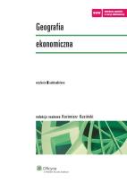 Okładka książki Geografia ekonomiczna