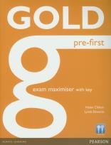 Okładka książki Gold Pre-First exam maximiser with key