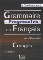 Okładka książki Grammaire progressive du Francais Perfectionnement klucz