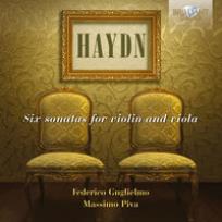 Okładka książki Haydn: Six sonatas for violin and viola