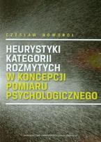 Okładka książki Heurystyki kategorii rozmytych w koncepcji pomiaru psychologicznego