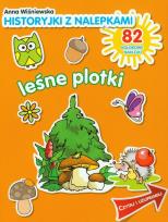 Okładka książki Historyjki z nalepkami - Leśne plotki