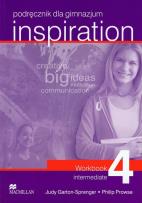 Okładka książki Inspiration 4 Ćwiczenia Intermediate