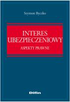 Okładka książki Interes ubezpieczeniowy Aspekty prawne