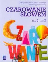 Okładka książki J.polski SP Czarowanie słowem 5/2 ćw w.2013 WSIP