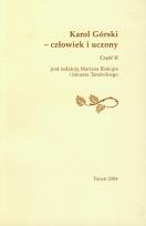 Opakowanie Karol Górski Człowiek i uczony