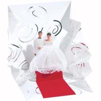 Opakowanie Kartki 3D - Bride and Groom (TR110)