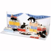 Opakowanie Kartki 3D - Cats and Gifts