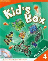 Okładka książki Kids Box 4 Activity Book with CD-ROM