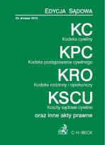 Opakowanie Kodeks cywilny Kodeks postępowania cywilnego Kodeks rodzinny i opiekuńczy Koszty sądowe cywilne
