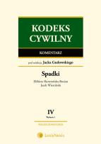 Okładka książki Kodeks cywilny Komentarz Spadki Tom IV