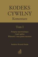 Opakowanie Kodeks cywilny Komentarz Tom 1