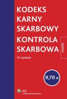 Okładka książki Kodeks karny skarbowy Kontrola skarbowa