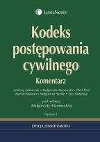 Opakowanie Kodeks postępowania cywilnego Komentarz