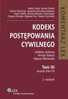 Okładka książki Kodeks postępowania cywilnego t.3