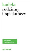 Okładka książki Kodeks rodzinny i opiekuńczy