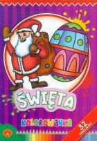 Okładka książki Kolorowanka A5 - Święta