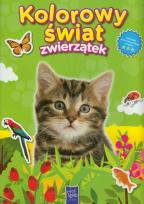 Okładka książki Kolorowy świat zwierzątek - Zielona kot