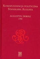 Okładka książki Korespondencja polityczna Stanisława Augusta