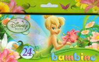 Opakowanie Kredki bambino Wróżki 24 kolorów