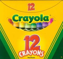 Opakowanie Kredki świecowe 12 szt. CRAYOLA