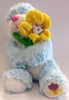 Opakowanie Króliczek z kwiatkiem maskotka pluszowa 20 cm