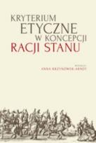 Opakowanie Kryterium etyczne w koncepcji racji stanu