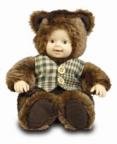 Opakowanie Lalka Anne Geddes miś w kamizelce