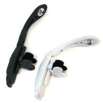 Opakowanie Lampka do książki z klipsem + klips do E-czytnika szara