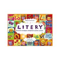 Okładka książki Litery. Ćw. rozwijające umiejętności czytania