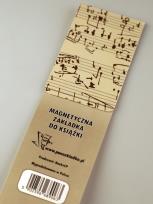 Opakowanie Magnetyczna zakładka do książki Nuty