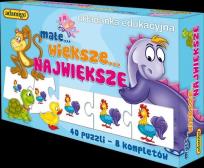 Okładka książki Małe większe największe