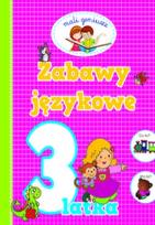 Okładka książki Mali geniusze. Zabawy językowe 3-latka