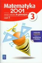 Okładka książki Matematyka GIM 2001 3/1 ćw. w.2013 WSiP