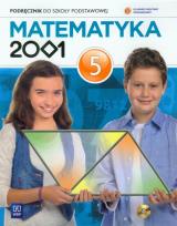 Okładka książki Matematyka SP 2001  5 podr.  w.2013 WSiP