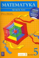 Okładka książki Matematyka SP wokół nas 5/2 ćw w.2013 WSIP