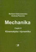 Okładka książki Mechanika Część 2 Kinematyka i dynamika