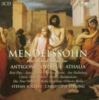 Okładka książki Mendelssohn: Incidental music for Antigone, Oedipus, Athalia