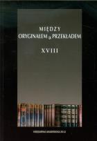 Opakowanie Między oryginałem a przekładem XVIII