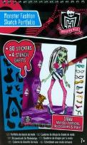 Opakowanie Monster High Moda Mały szkicownik