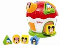 Opakowanie Myszka Miki kształty i kolory Domek sorter