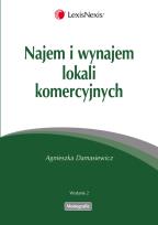 Okładka książki Najem i wynajem lokali komercyjnych