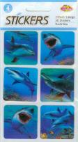 Opakowanie Naklejki Rekiny 3D