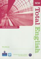 Okładka książki New Total English Pre-Intermedia Workbook z płytą CD